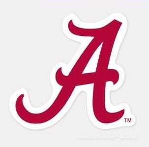 Alabama Crimson Tide Decal 