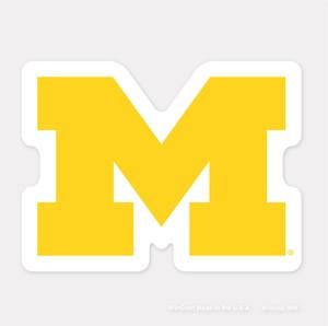 Michigan Wolverines Decal 
