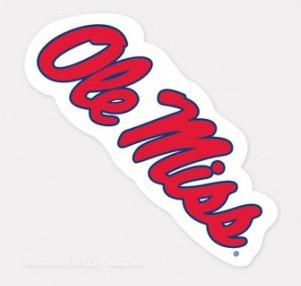 Mississippi (Ole Miss) Decal 
