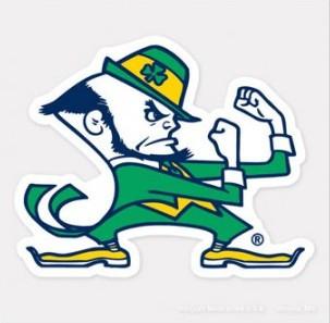 Notre Dame Fighting Irish Decal 